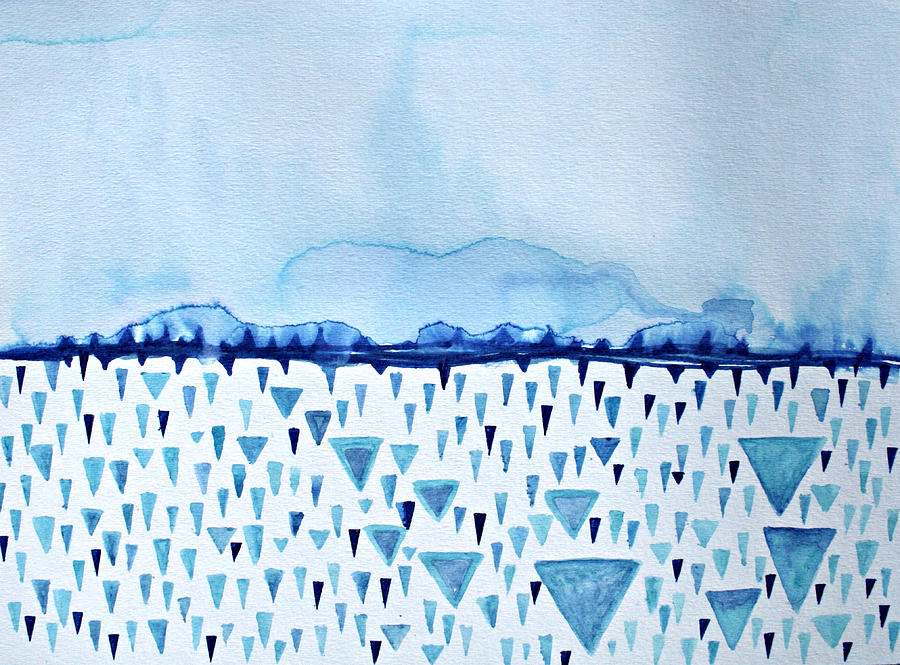 Glaciers Painting by Alma Yamazaki
