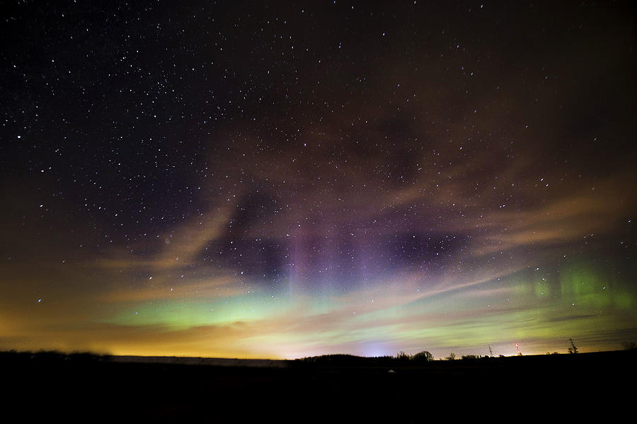 Northern Lights Beaming Photograph by Jennifer Brindley - Fine Art America