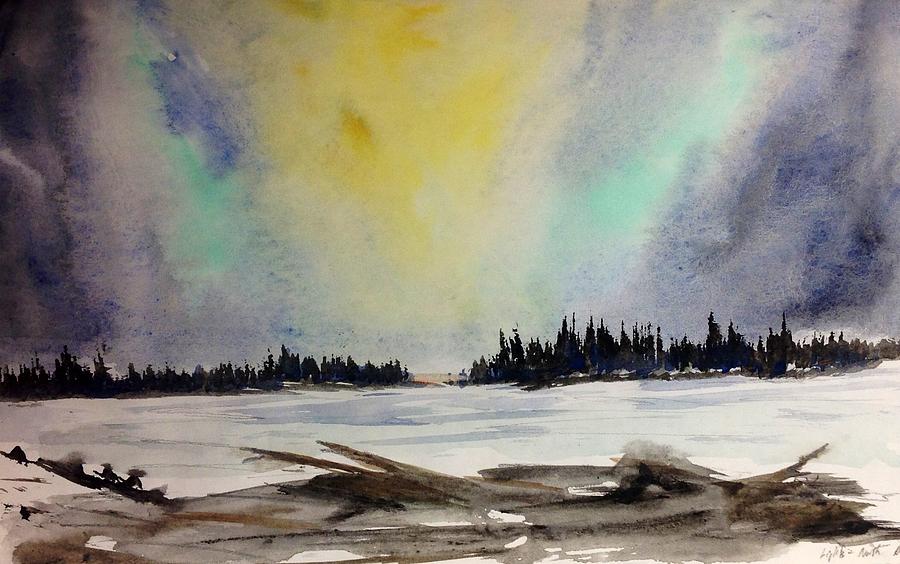 Northern Lights  Painting by Desmond Raymond