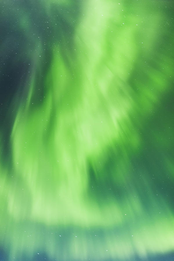 Northern Lights In The Sky Above The Photograph by Kevin Smith - Fine ...