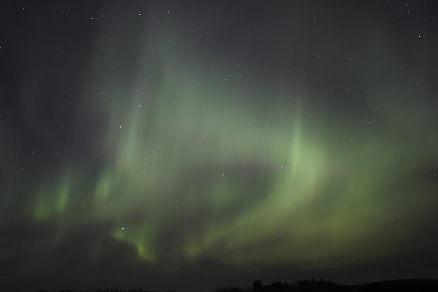 Northern Lights over Wroxton Photograph by Ryan Crouse