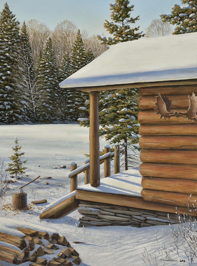 Northern Retreat Painting by Jake Vandenbrink