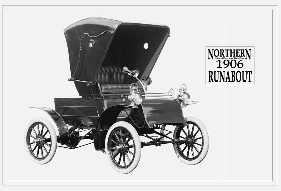 Northern Runabout Convertible 1906. Photograph by Unknown Photographer