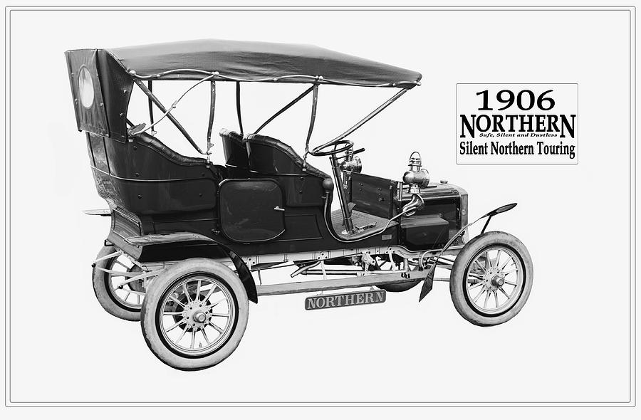 Northern Silent Touring Car II 1906.  Photograph by Unknown Photographer