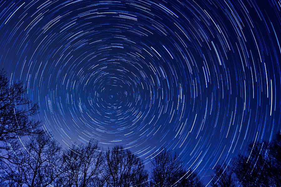 Northern Star Trails Photograph by Tim Robinson - Pixels