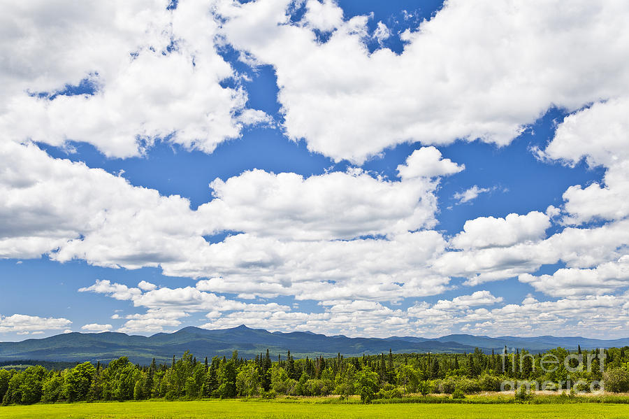 Northern Vermont Cloudscape Photograph by Alan L Graham
