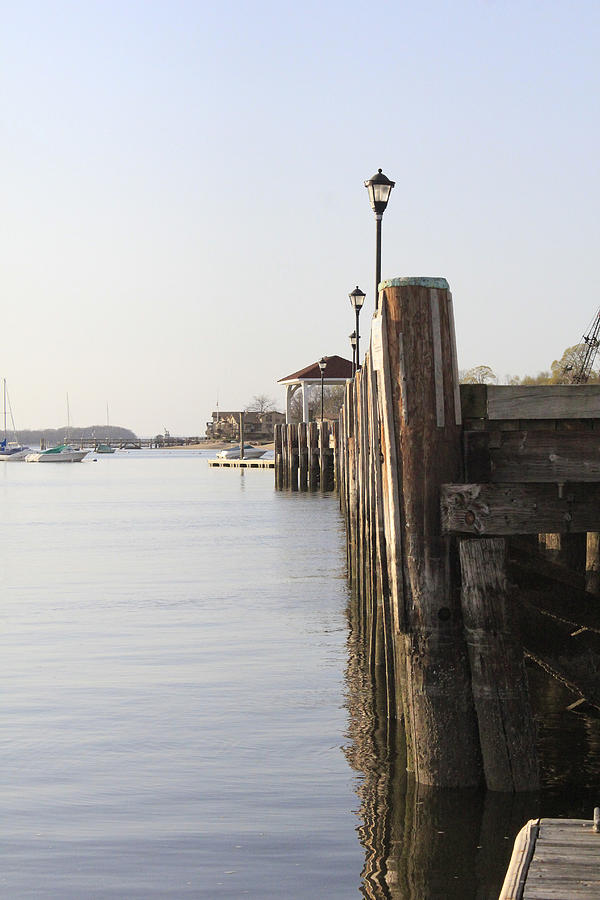 Northport Dock A Different Perspective Photograph by Susan Jensen