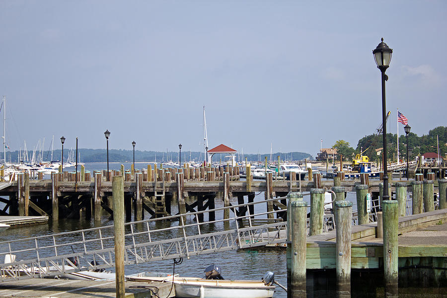 Northport Dock Long Island New York Photograph by Susan Jensen