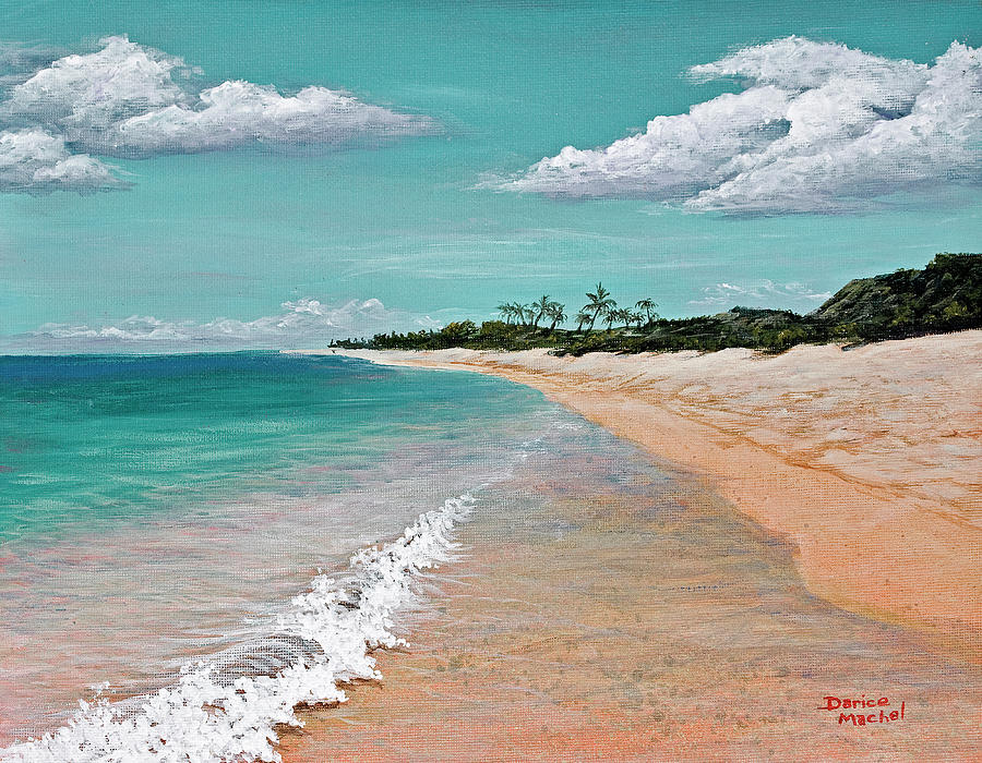 Beach Painting - Northshore Oahu  by Darice Machel McGuire