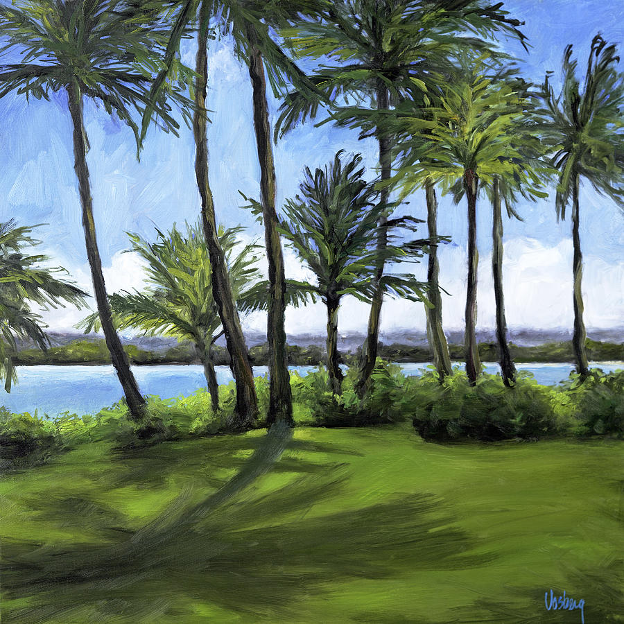 Honolulu Painting - Northshore Shadows by Stacy Vosberg