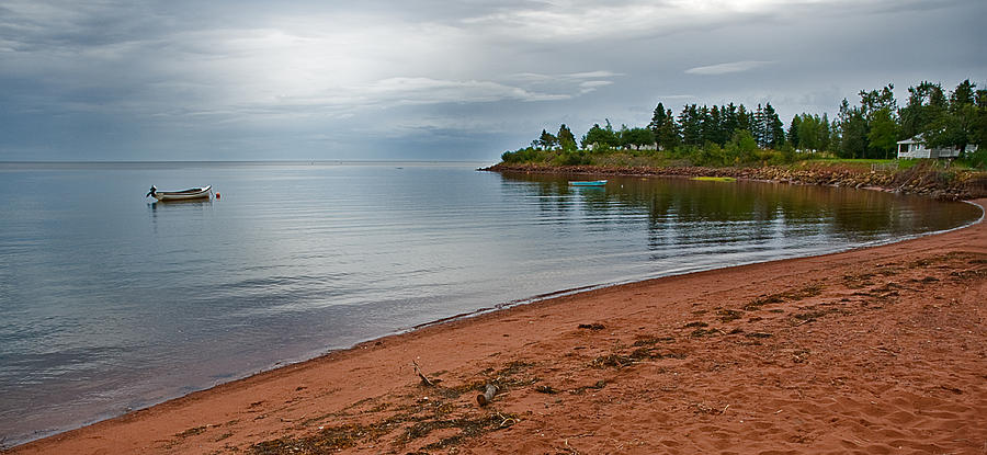 Northumberland Shore Nova Scotia Red Sand Beach Photograph by Ginger Wakem