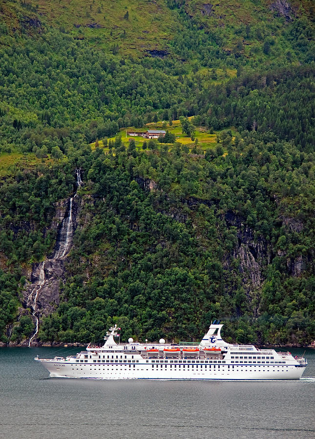 Norwegian cruise  Photograph by Dennis Cox
