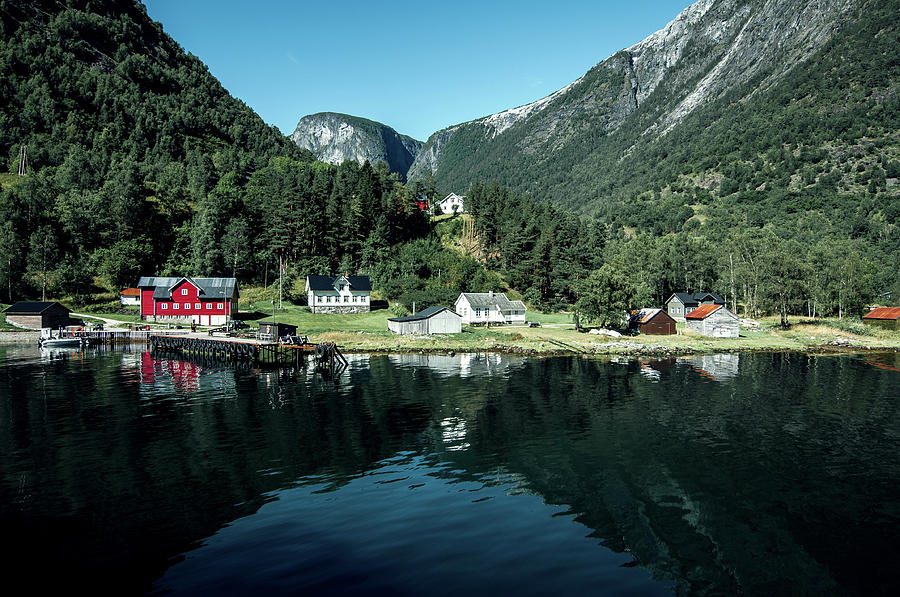 Norwegian Fjord Photograph by By Xiaoran Jiang