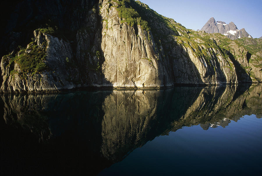 Norwegian Fjord Glacial Carved Granite Photograph by Tui De Roy