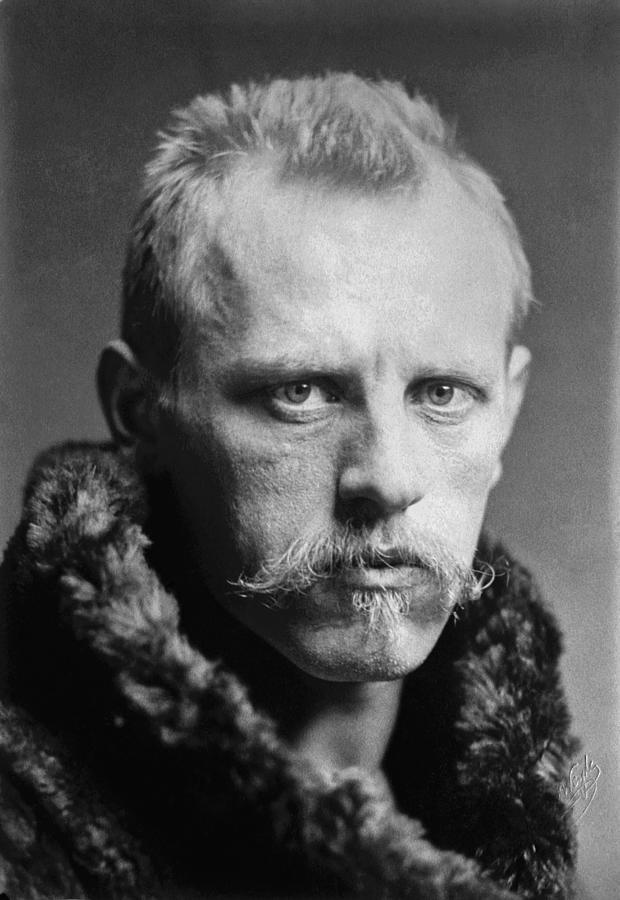 Norwegian Fridtjof Nansen Photograph by Underwood Archives