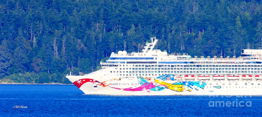 Norwegian Jewel Cruise Ship Photograph by Tap On Photo