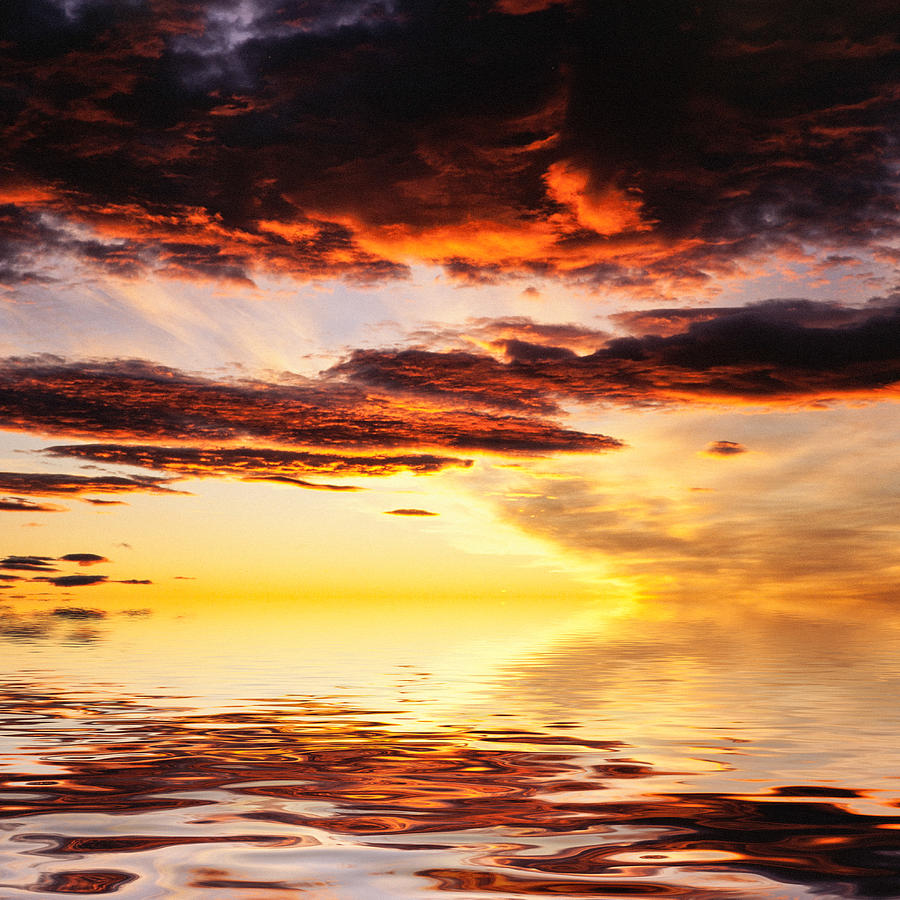 Norwegian Sunset Photograph by Hakon Soreide