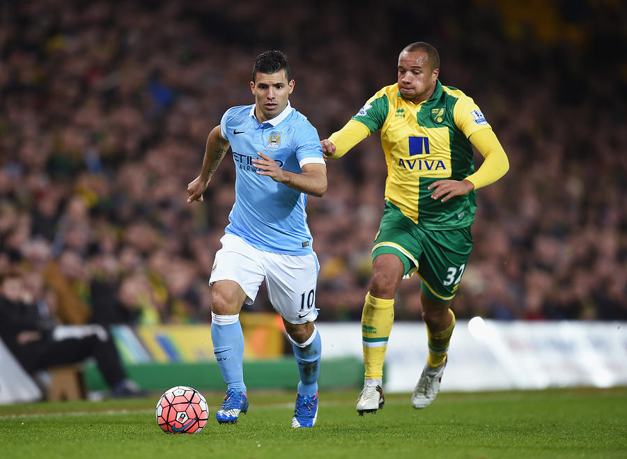 Norwich City v Manchester City - The Emirates FA Cup Third Round Photograph by Michael Regan