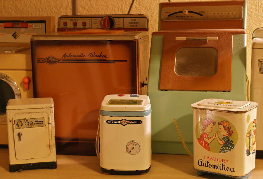 Nostalgic Tin Toy Washers Photograph by Michele Myers