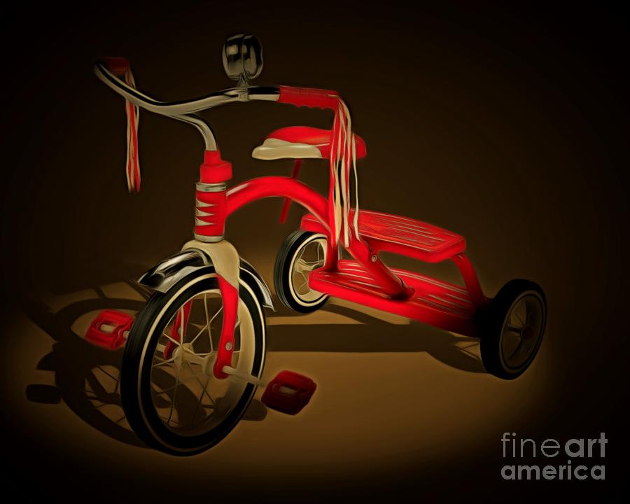 Red 2024 wing tricycle