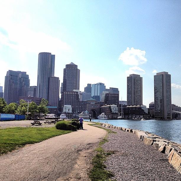 Boston Photograph - Not A Bad Bicycle Ride #nofilter by Harsh Vahalia