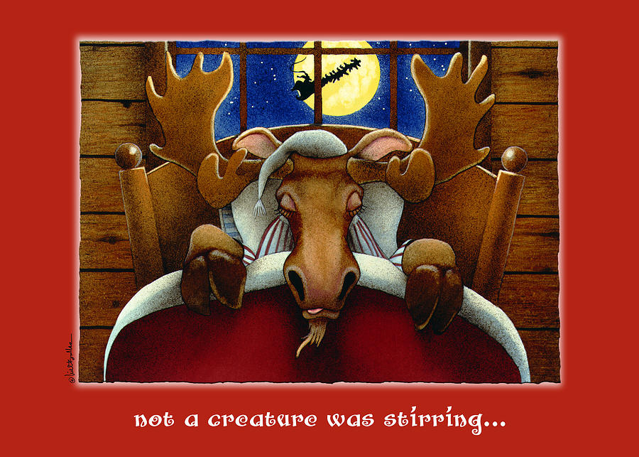 Not A Creature Was Stirring... Painting by Will Bullas