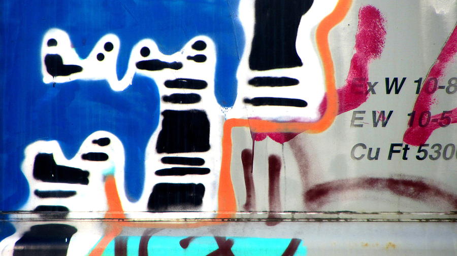 Not My Best Graffiti 3 Photograph by Anita Burgermeister