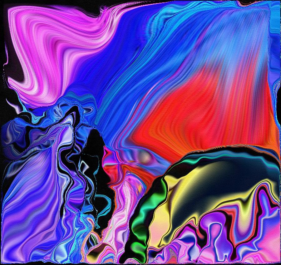Abstract Digital Art - Not Simply Read by Jim Williams