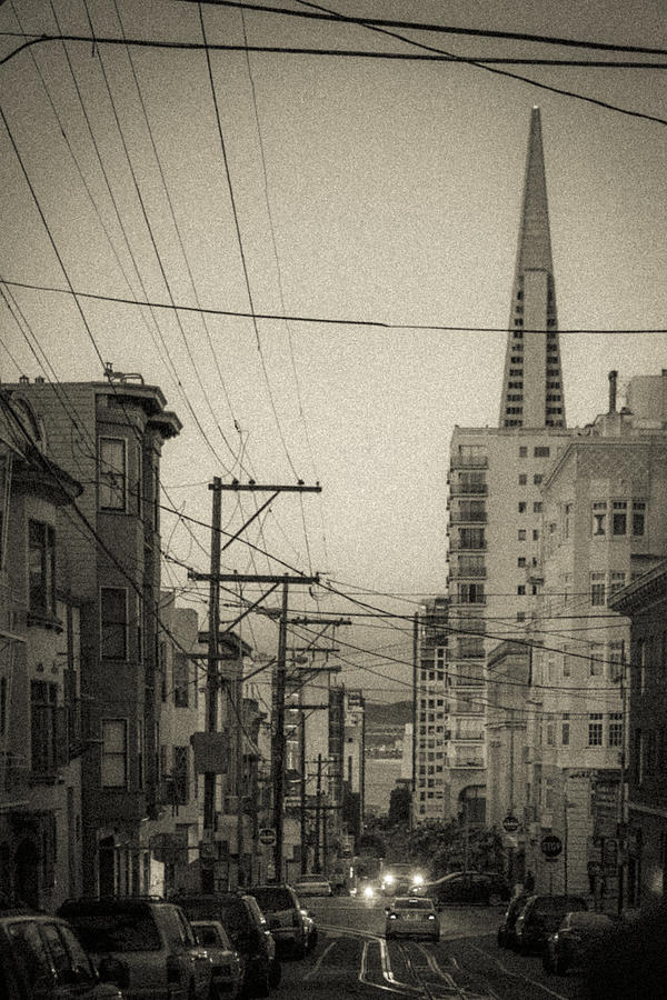 Sunset Photograph - Not So Old San Francisco by Scott Campbell
