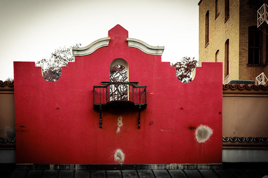 Architecture Photograph - Not the Alamo by Melinda Ledsome