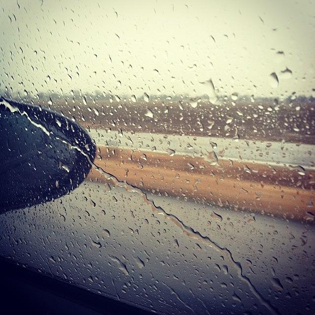 Herewego Photograph - Not The Best Day For A Road Trip. #rain by Katie Anderson
