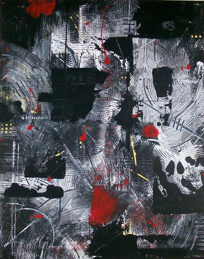 Nothing Is Ever Black and White Painting by Charlotte Nunn - Fine Art ...