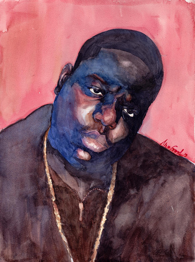 Music Painting - Notorious by Max Good