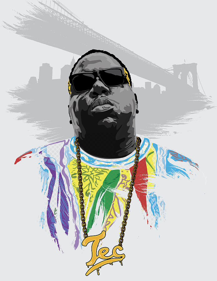 Music Digital Art - Notorious by Tec Nificent