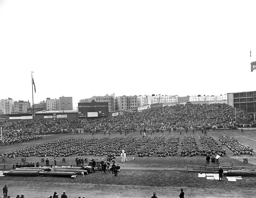 New York City Photograph - Notre Dame-Army Football Game by Underwood Archives