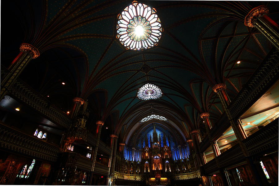 Notre Dame Basilica in Montreal Photograph by Jetson Nguyen