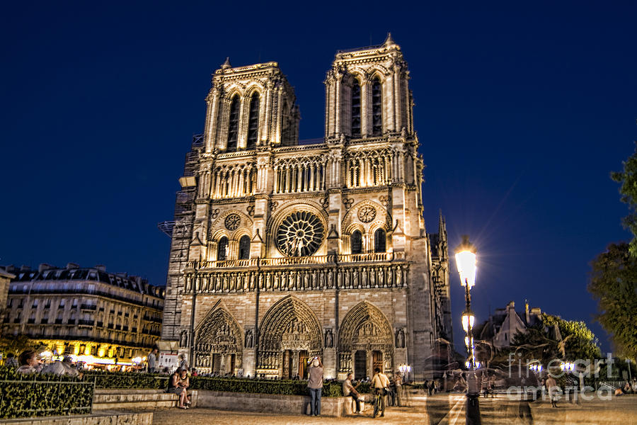 Notre Dame Cathedral Photograph by Bill Bachmann