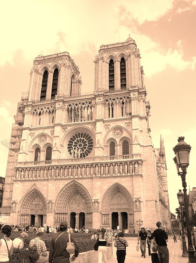 Notre Dame Cathedral Photograph by Cleaster Cotton