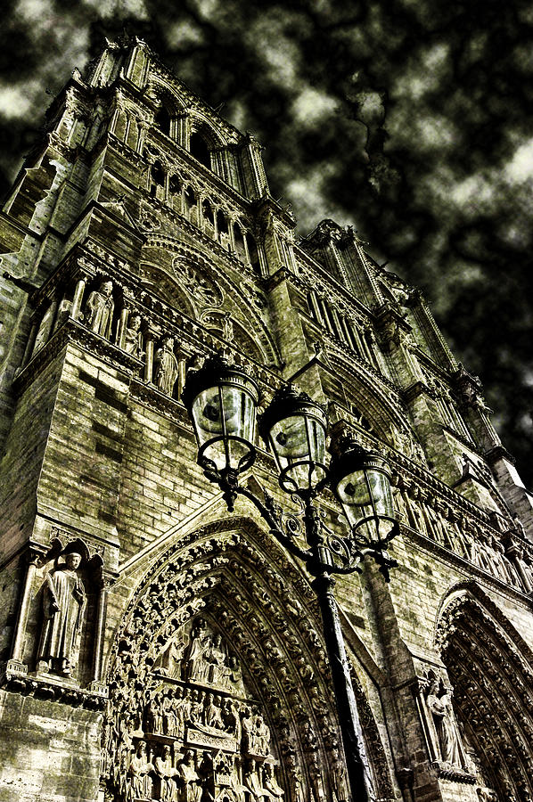 Notre Dame Photograph - Notre Dame De Paris by Claude LeTien