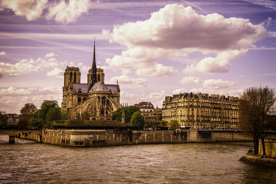 Notre Dame de Paris Photograph by James Bethanis