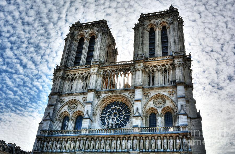 Notre Dame De Paris Photograph by Mel Steinhauer