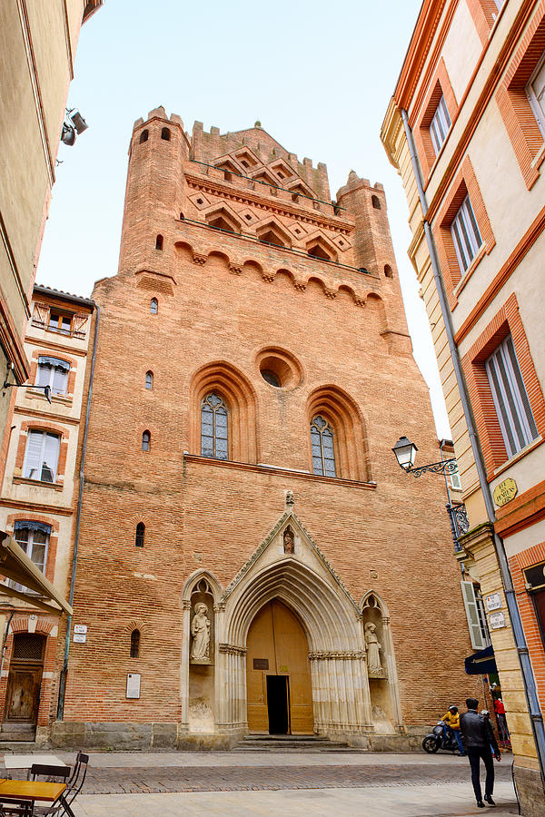 Notre Dame du Taur Church in Toulouse Photograph by Syolacan