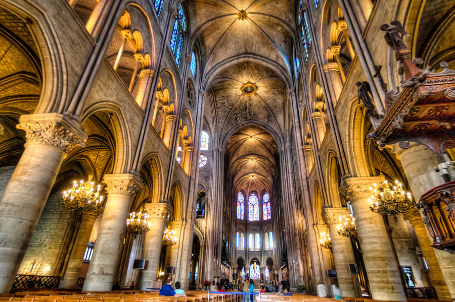 Paris Photograph - Notre Dame in Paris by Tim Stanley