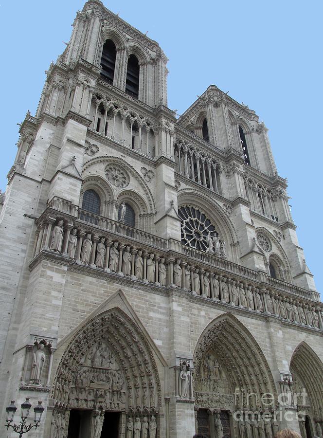 Notre Dame Photograph by Lynellen Nielsen