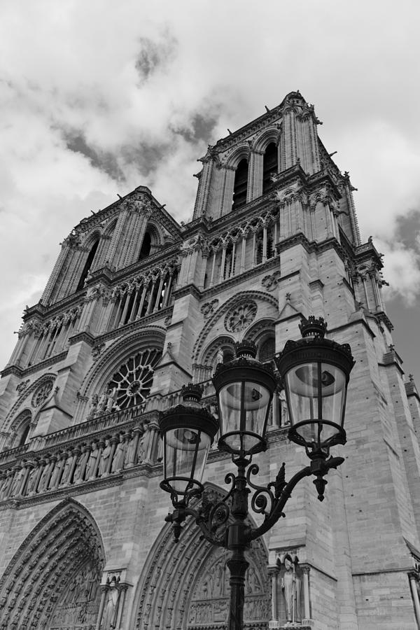 Notre Dame Photograph by Maj Seda
