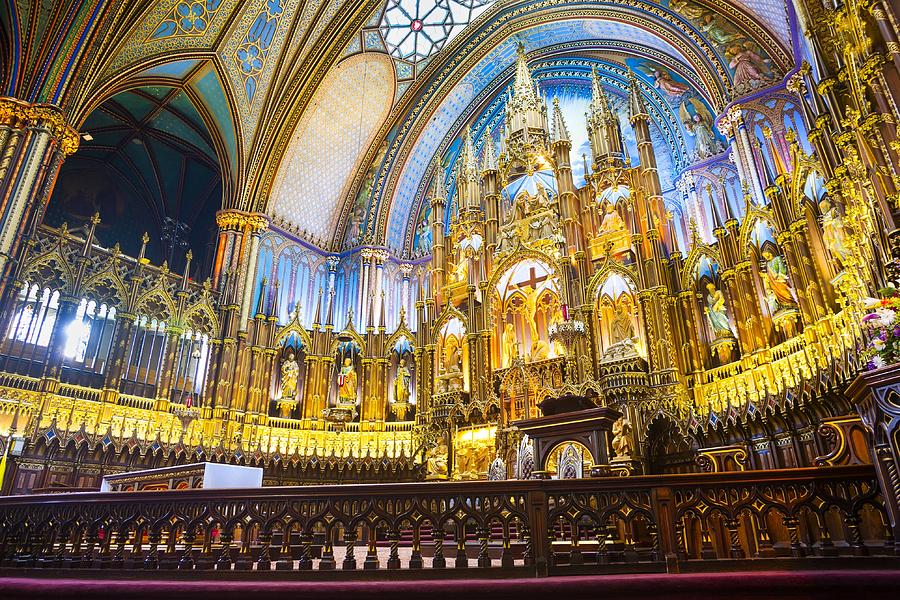 Notre Dame Montreal Photograph by Robert Davis