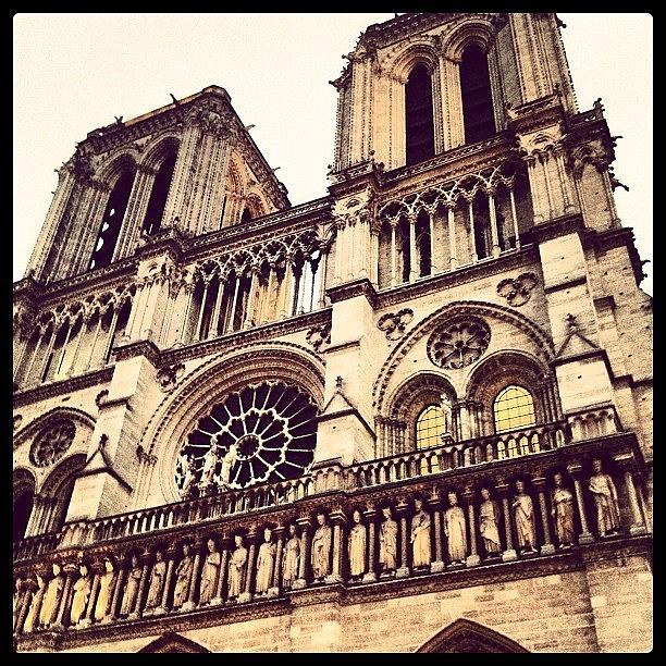 Paris Photograph - Notre Dame 👍#paris #france by Ashley Millette