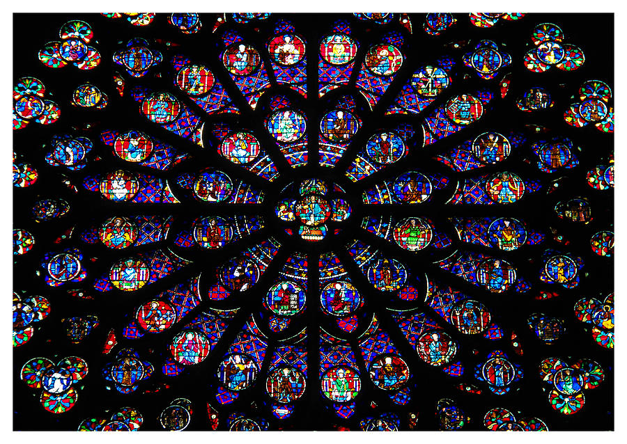 notre-Dame rosette Photograph by Arnaud De Vries - Pixels