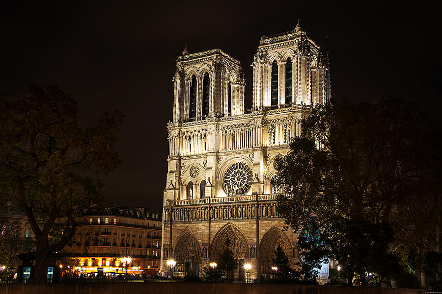 Notre Dame Photograph by Ryan Wyckoff