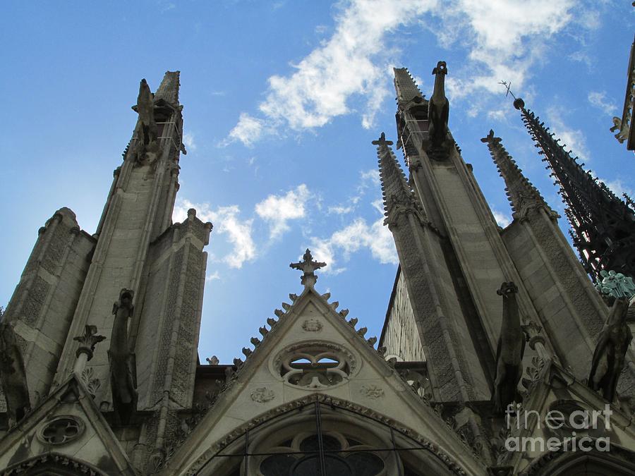 Notre Dame Spires Photograph by Lynellen Nielsen